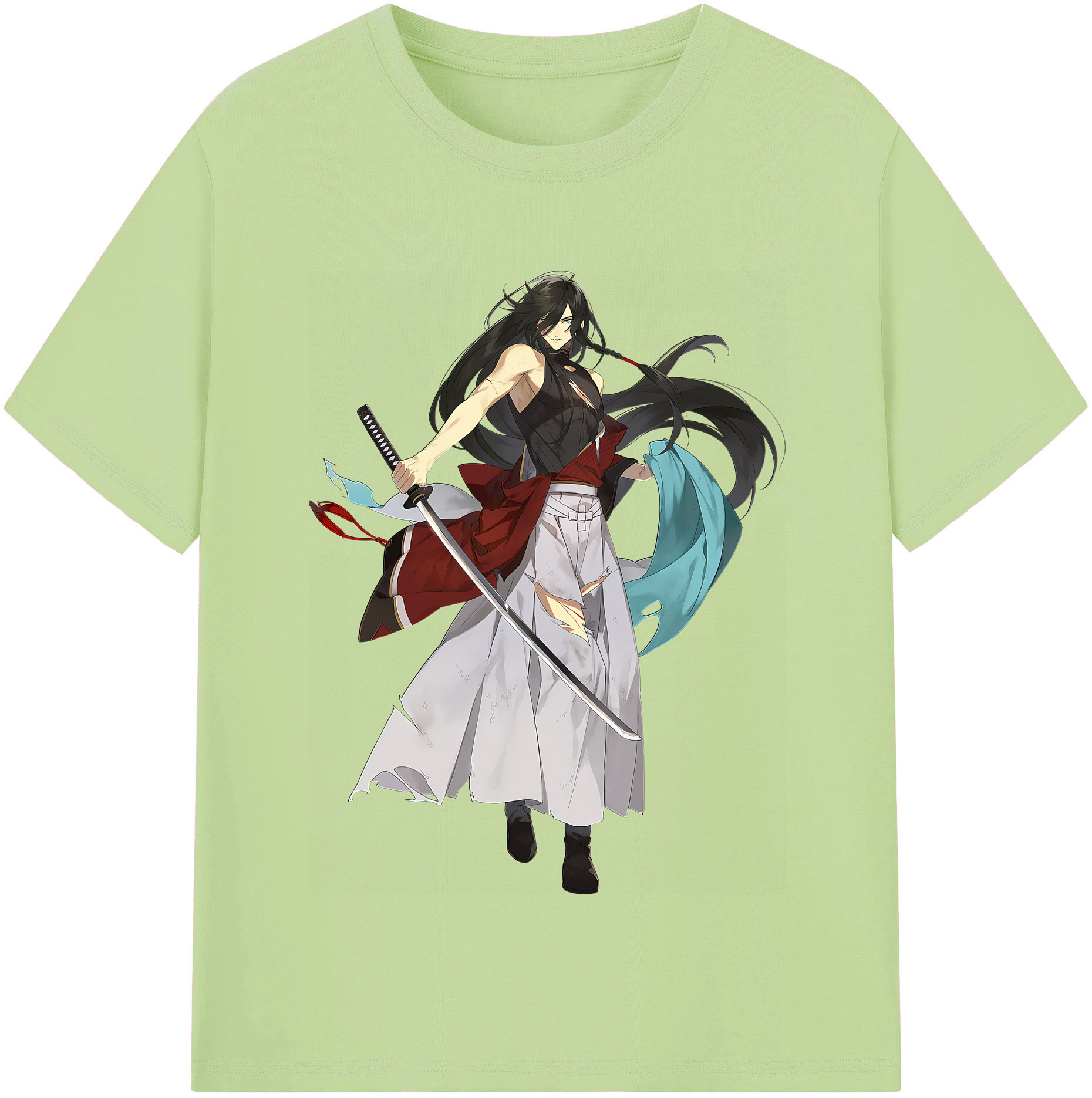 （画像用） 刀剣乱舞 Touken Ranbu 綿100％半袖Tシャツ（フロントプリント）